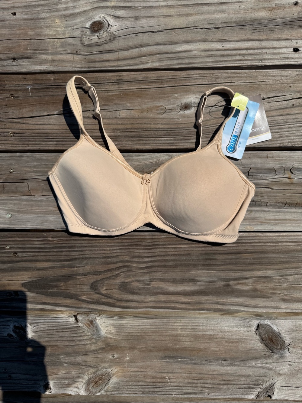 Amoena, Mara, Beige Seamless Smooth, Bra, Size 36B